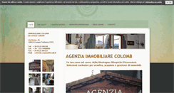 Desktop Screenshot of immobiliarecolomb.com